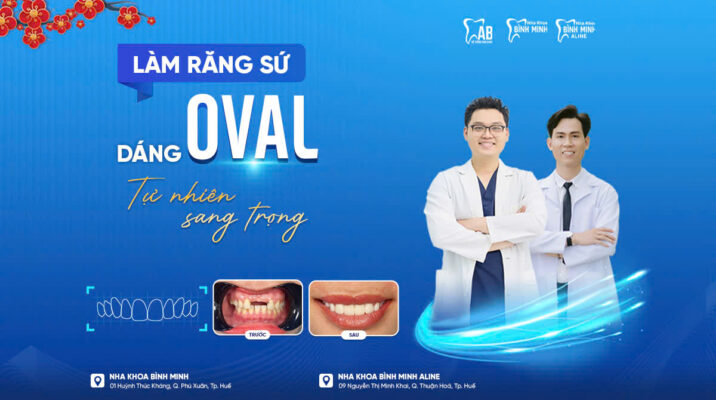 Làm răng sứ dáng Oval tại Hệ thống Nha khoa AB