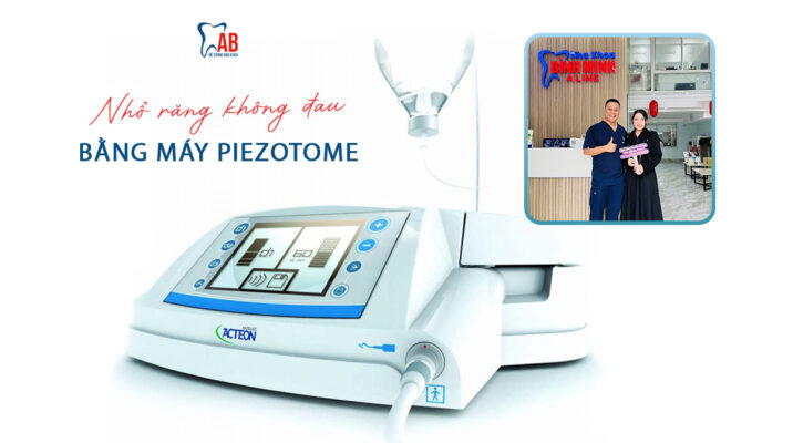 Nhổ răng bằng máy Piezotome