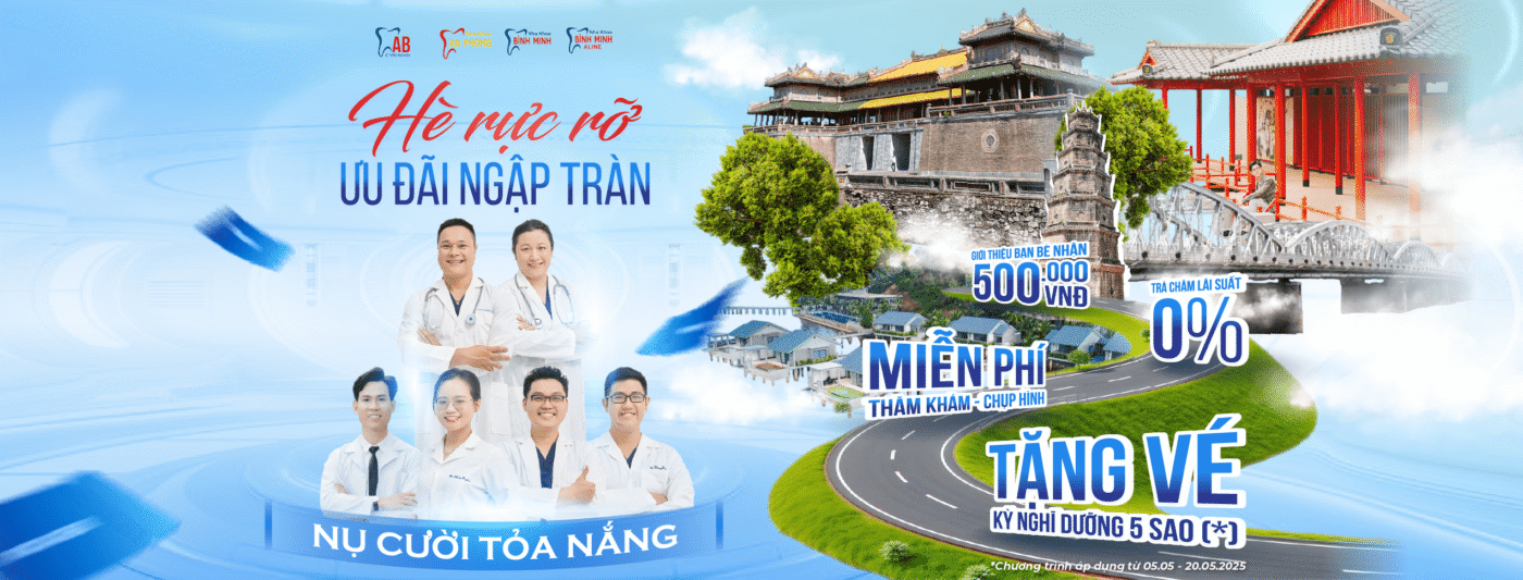 Ưu đãi hè Hệ thống Nha khoa AB