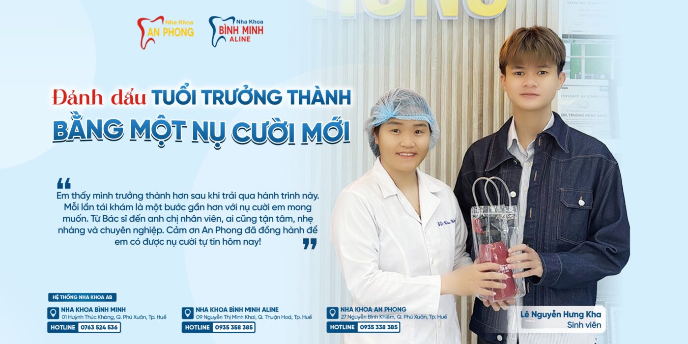 Feedback khách hàng Thay đổi sau niềng răng