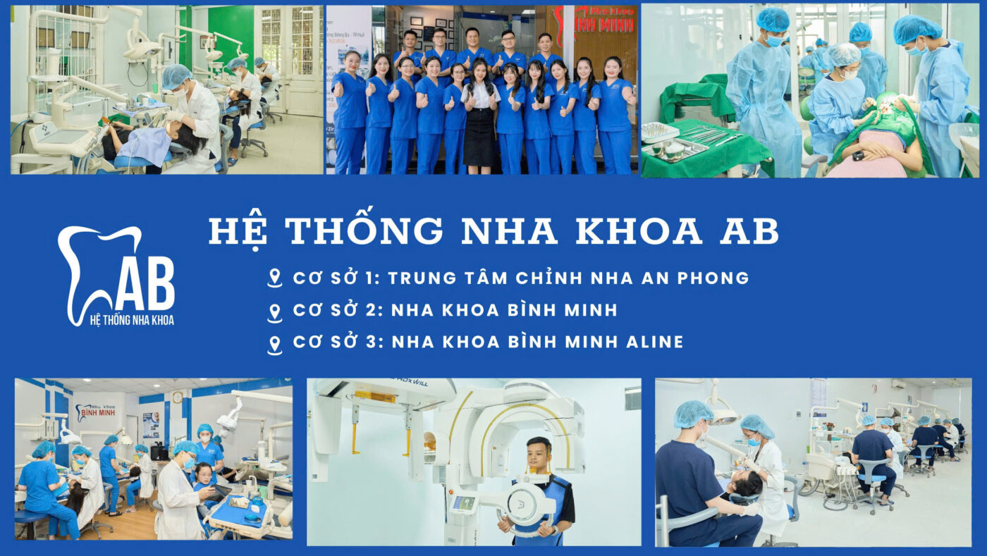 BẢNG GIÁ DỊCH VỤ TẠI HỆ THỐNG NHA KHOA AB