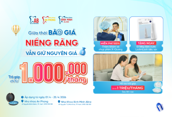 Ưu đãi niềng răng tháng 4/2026